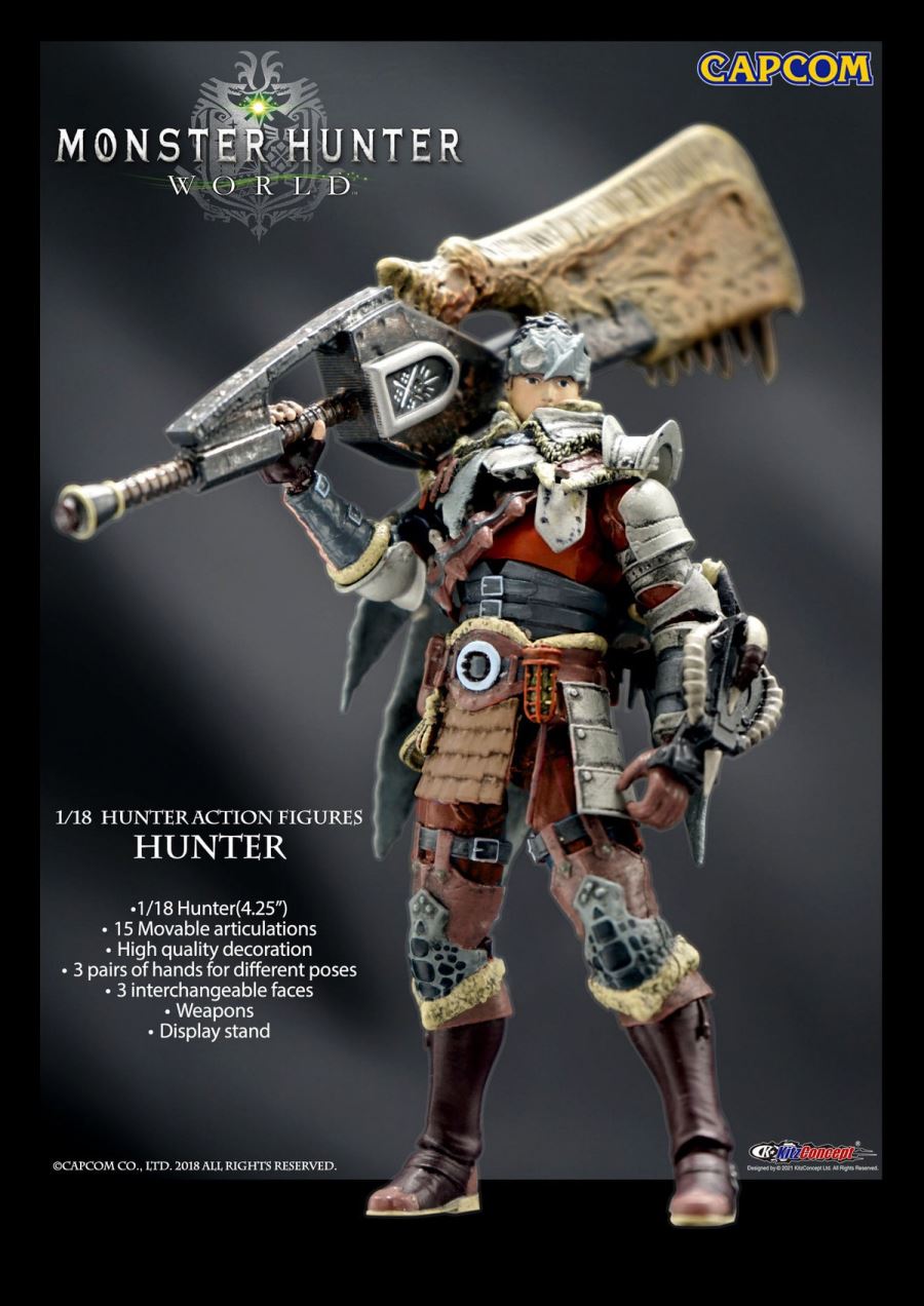 Capcom - Monster Hunter: World - Hunter 1/18