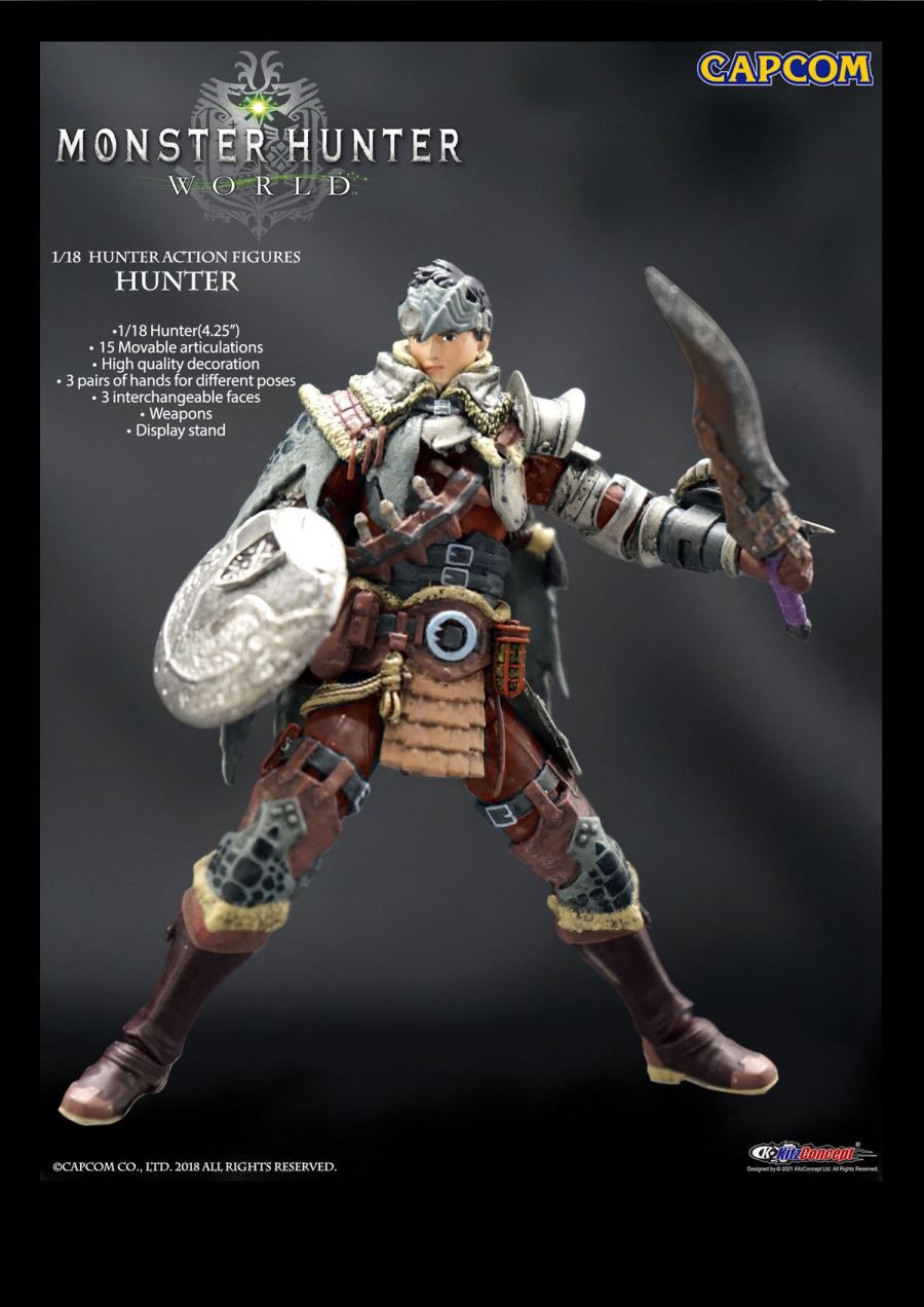 Capcom - Monster Hunter: World - Hunter 1/18