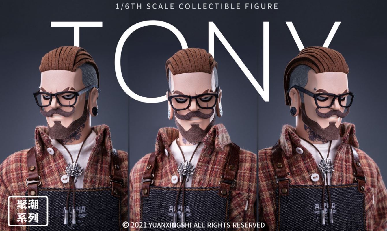 The oily hairdresser TONY (JC-001) 1/6