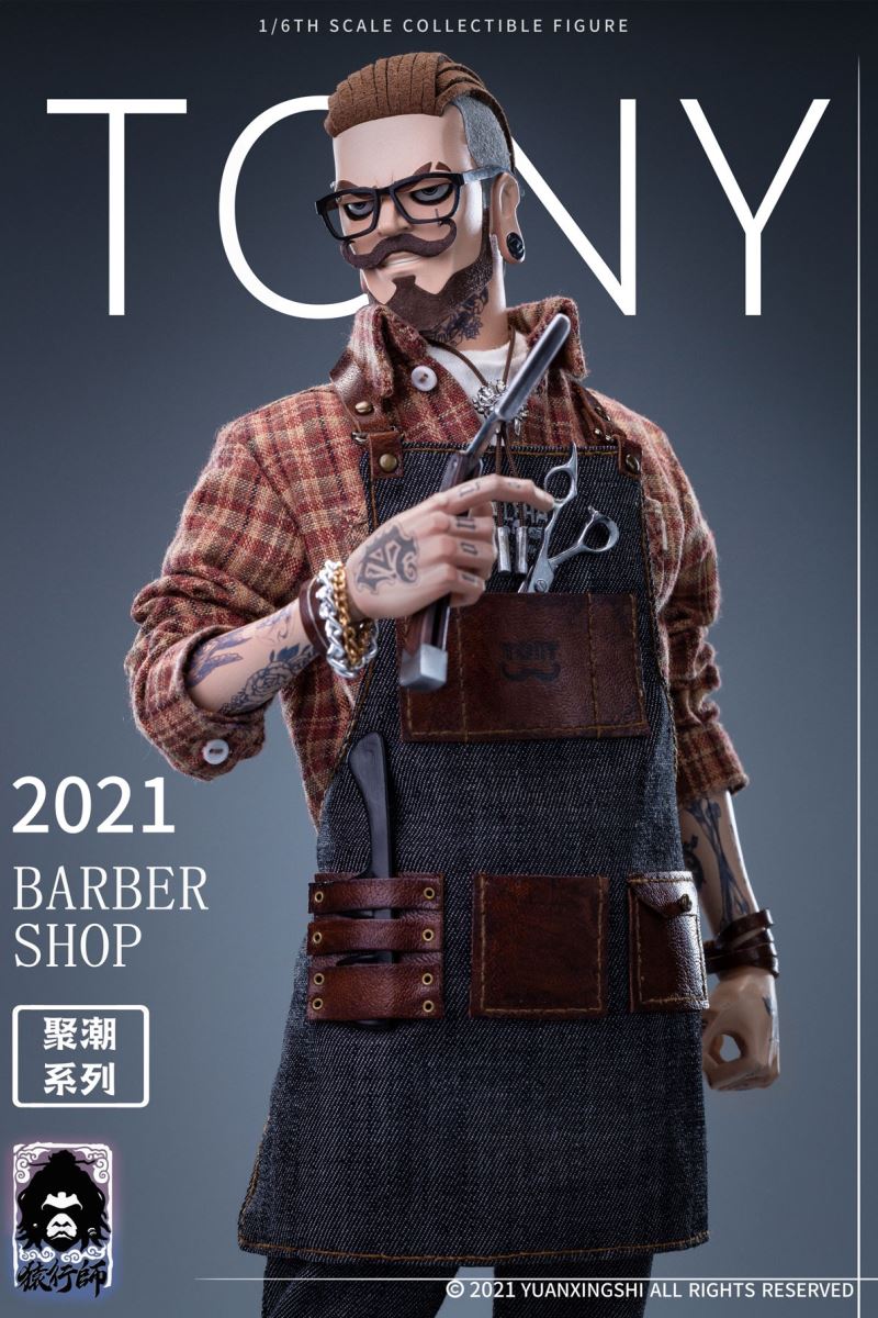 The oily hairdresser TONY (JC-001) 1/6