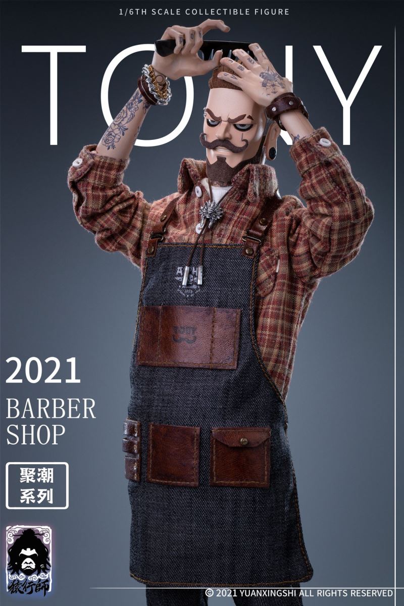 The oily hairdresser TONY (JC-001) 1/6