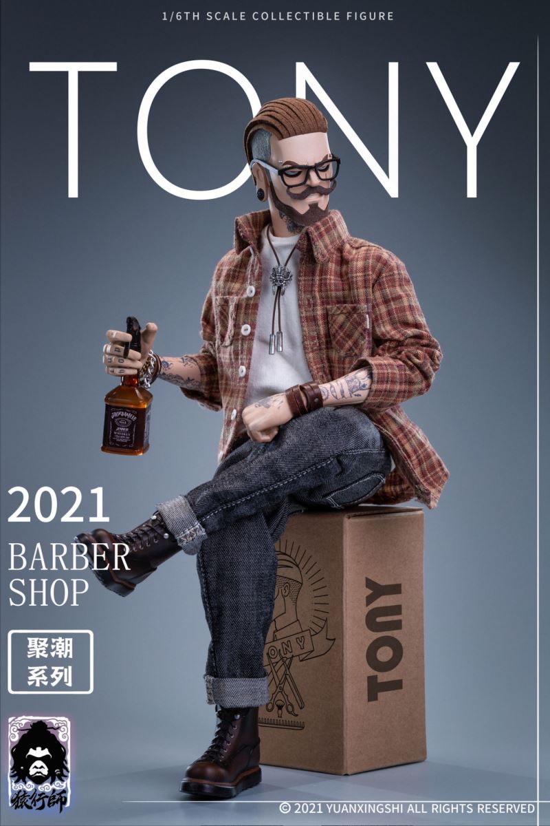 The oily hairdresser TONY (JC-001) 1/6
