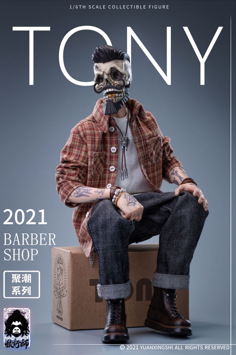 The oily hairdresser TONY (JC-001) 1/6