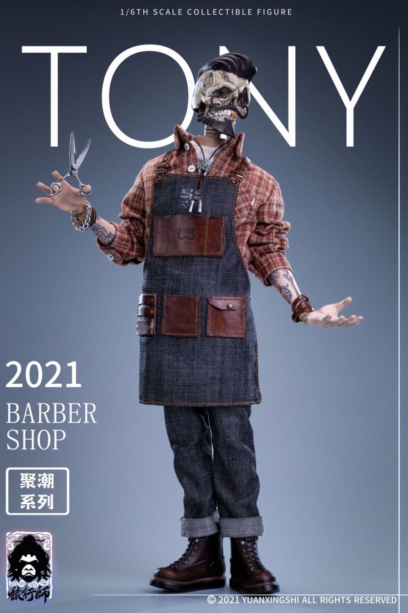 The oily hairdresser TONY (JC-001) 1/6