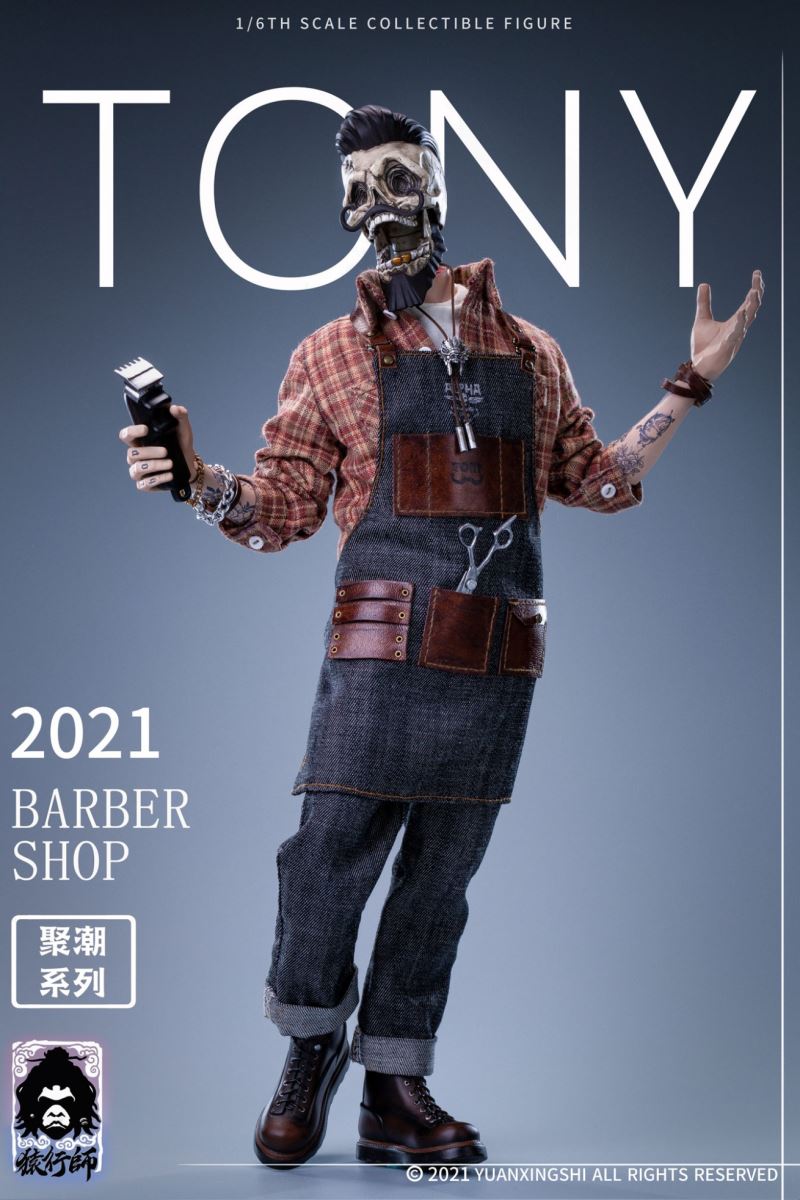 The oily hairdresser TONY (JC-001) 1/6