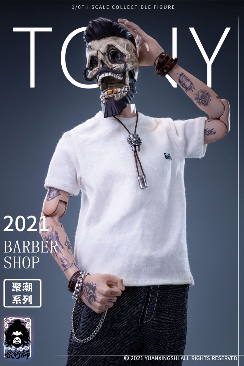 The oily hairdresser TONY (JC-001) 1/6