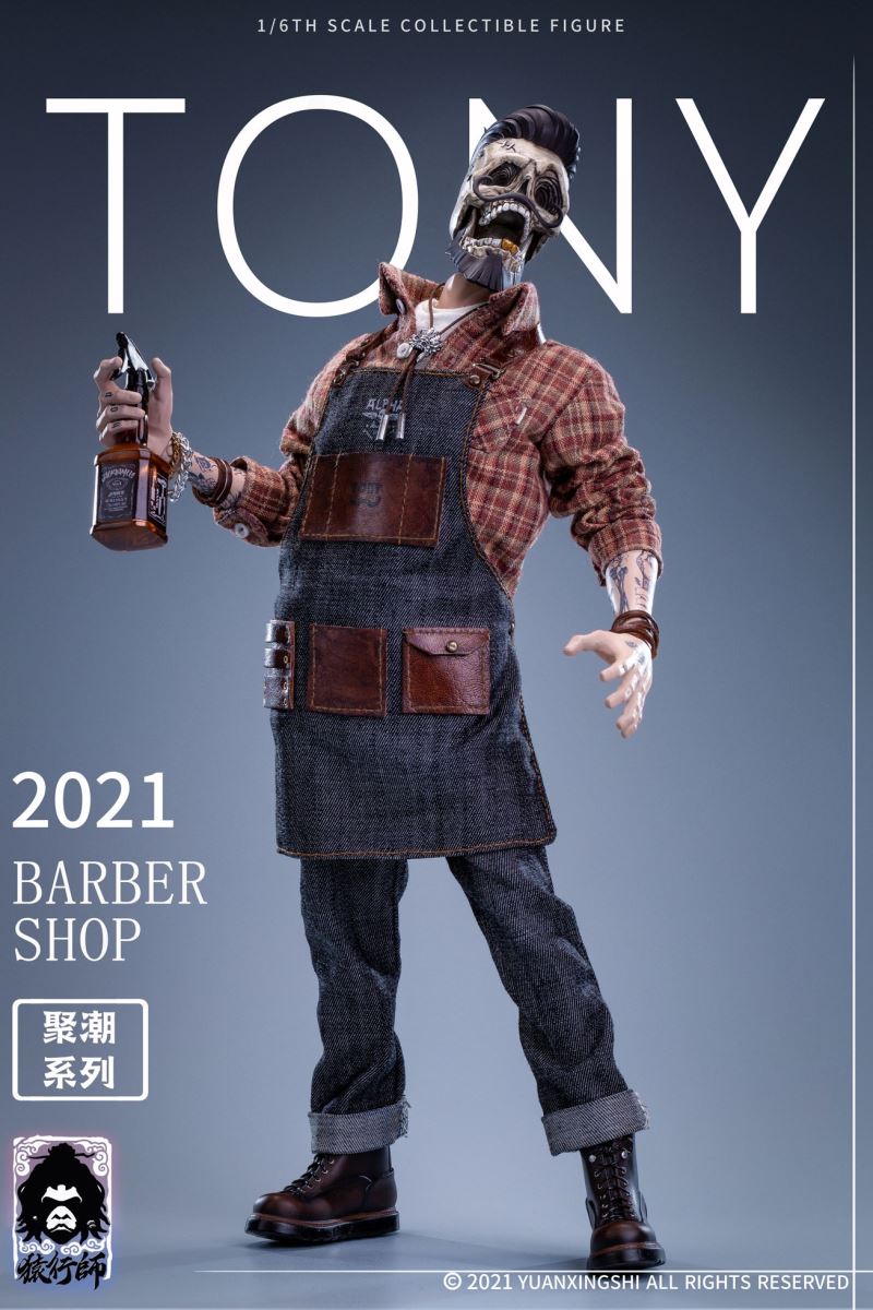 The oily hairdresser TONY (JC-001) 1/6