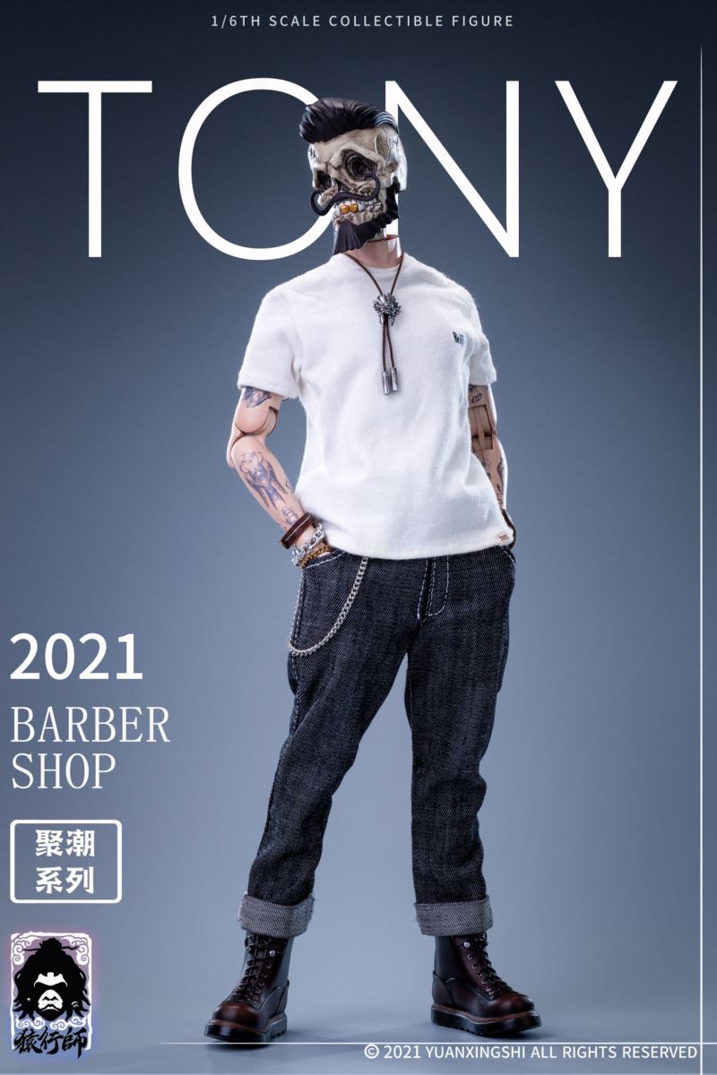 The oily hairdresser TONY (JC-001) 1/6