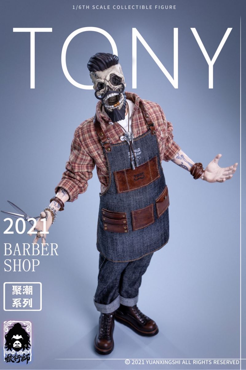 The oily hairdresser TONY (JC-001) 1/6
