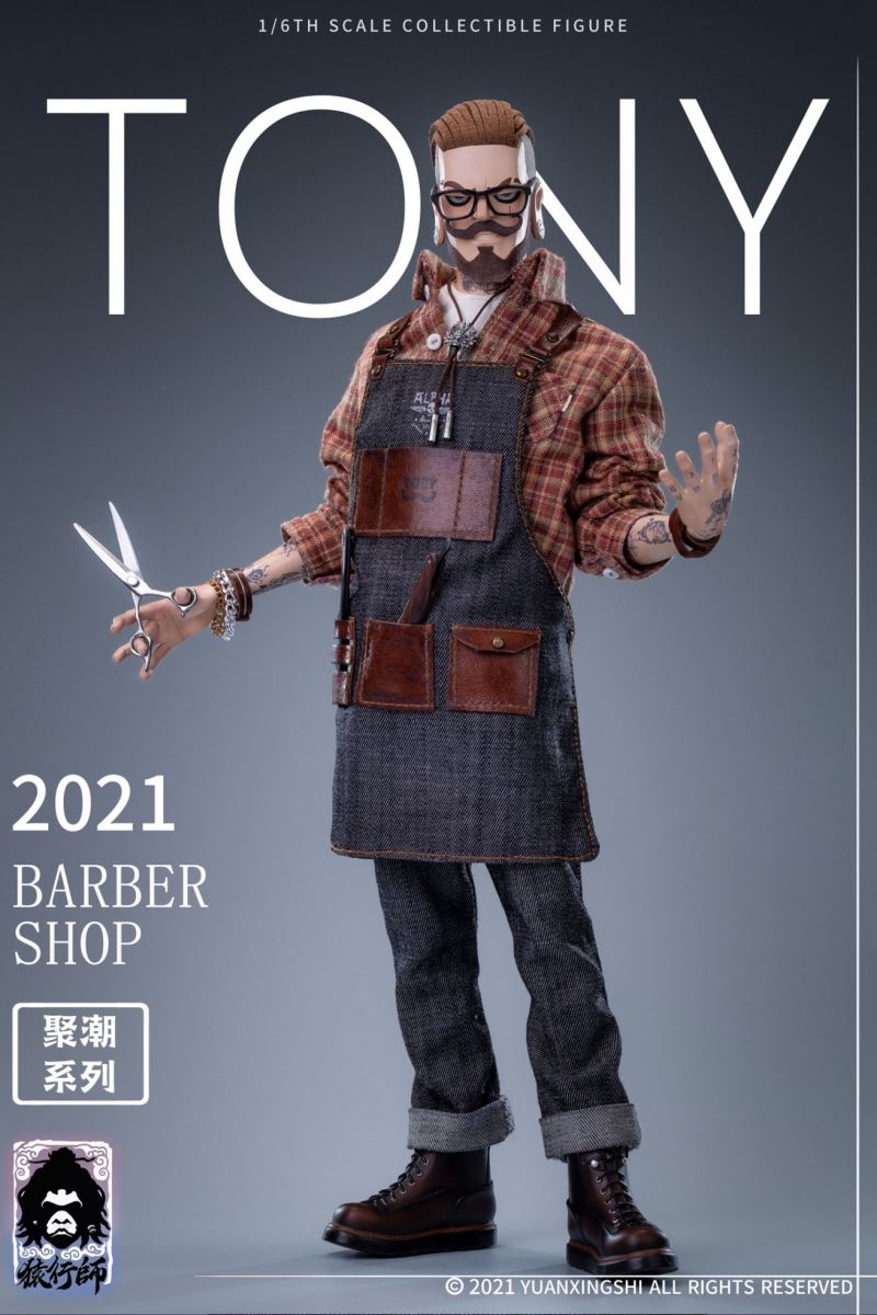 The oily hairdresser TONY (JC-001) 1/6