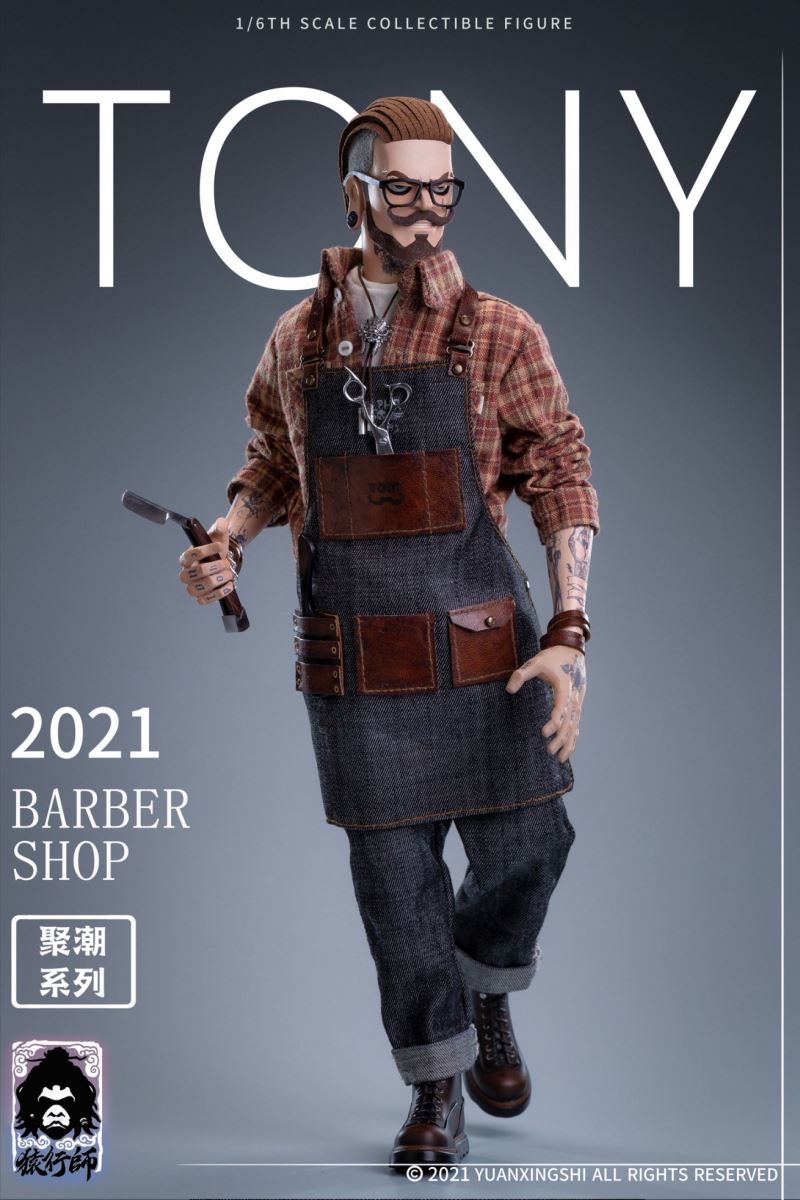 The oily hairdresser TONY (JC-001) 1/6