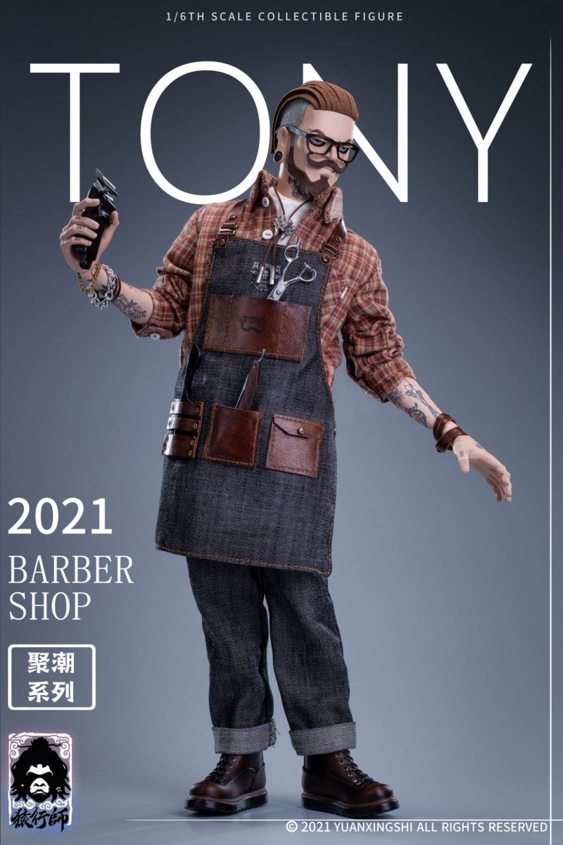The oily hairdresser TONY (JC-001) 1/6