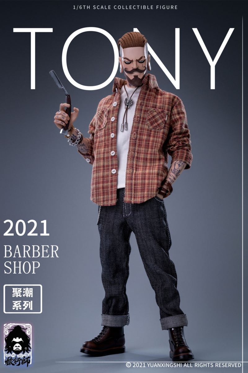 The oily hairdresser TONY (JC-001) 1/6