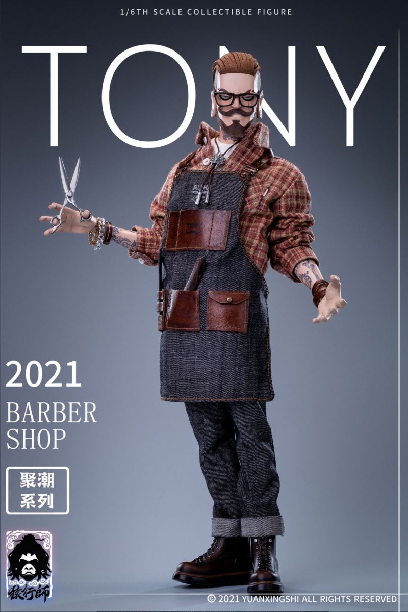 The oily hairdresser TONY (JC-001) 1/6