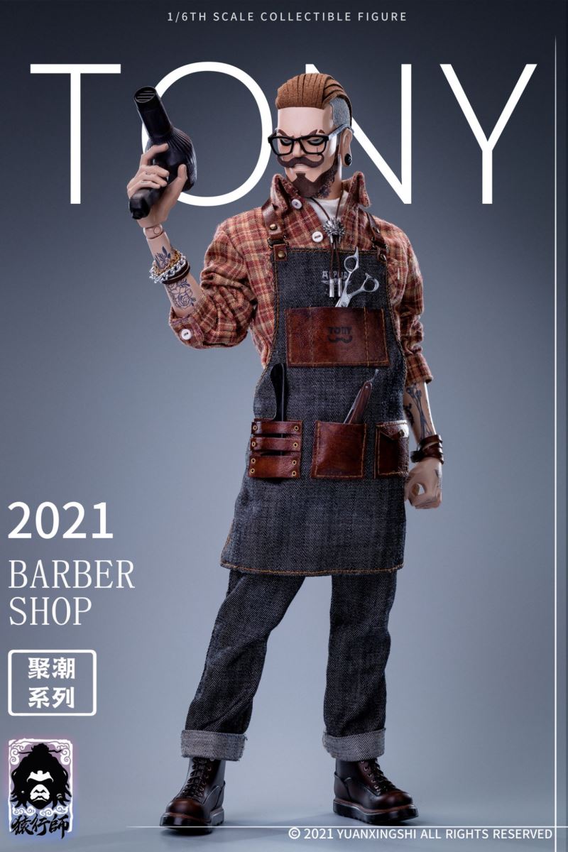 The oily hairdresser TONY (JC-001) 1/6
