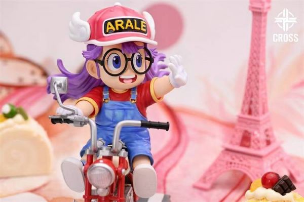 Arale on bike - Dr. Slump