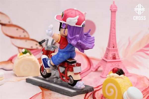 Arale on bike - Dr. Slump