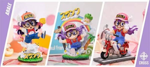 Arale on bike - Dr. Slump