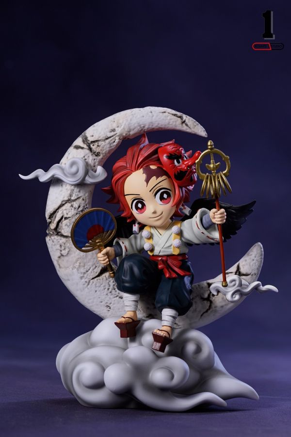 Tanjiro on the moon - Demon Slayer