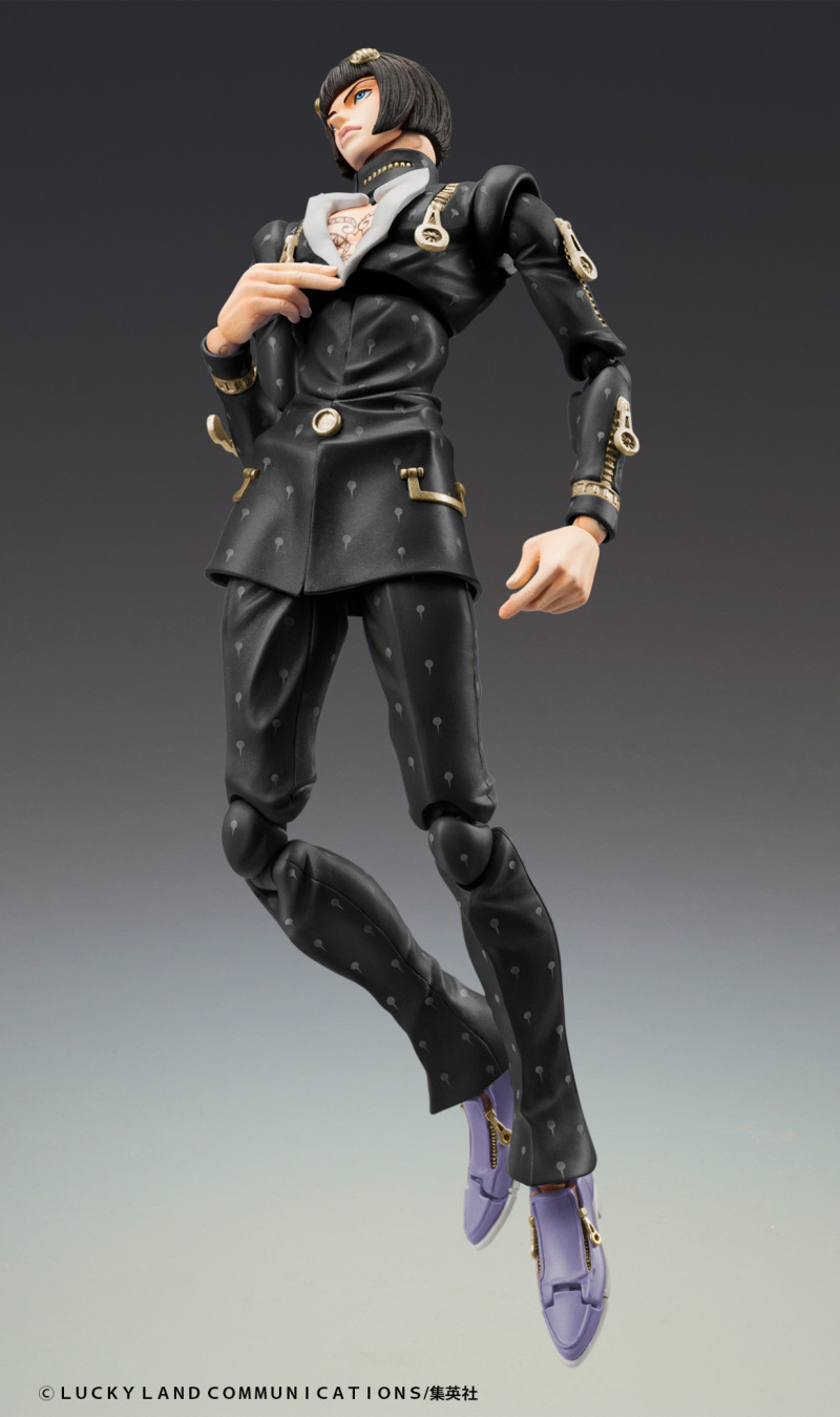 JOJO's Bizarre Adventure - Super Action Statue Bruno Bucciarat Black Ver