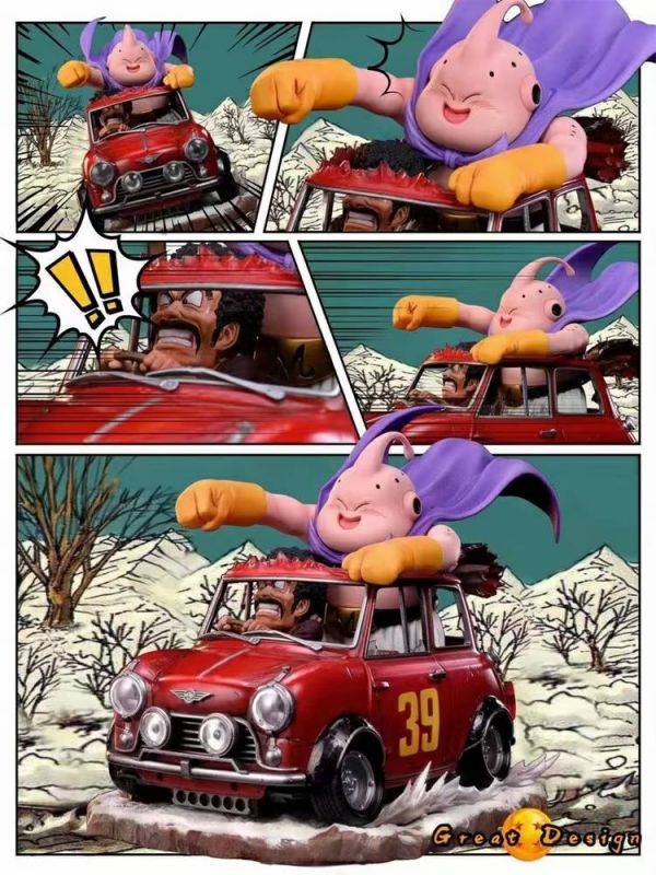 Dragon Ball Buu & Satan Locomotive