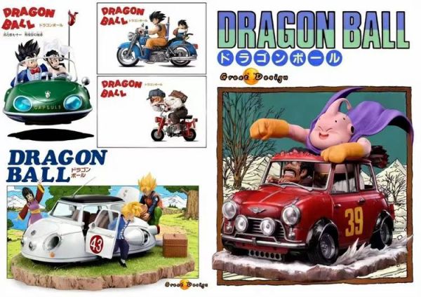 Dragon Ball Buu & Satan Locomotive