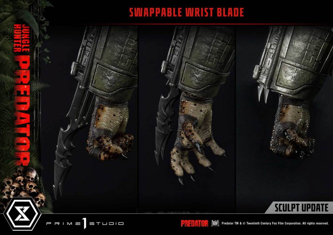 Prime1Studio อัพเดทงานปั้น Jungle Hunter Predator เพิ่มเติม