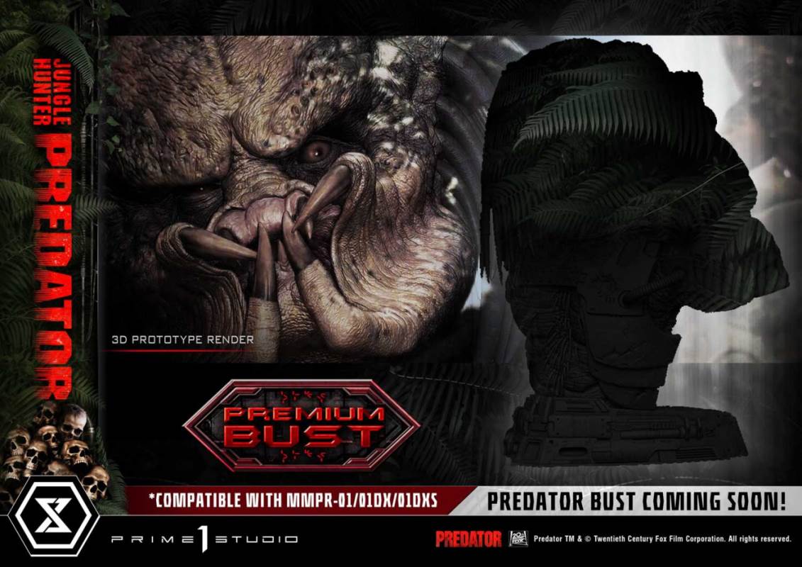 Prime1Studio อัพเดทงานปั้น Jungle Hunter Predator เพิ่มเติม