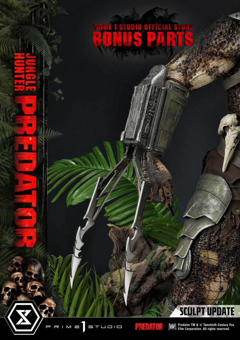Prime1Studio อัพเดทงานปั้น Jungle Hunter Predator เพิ่มเติม