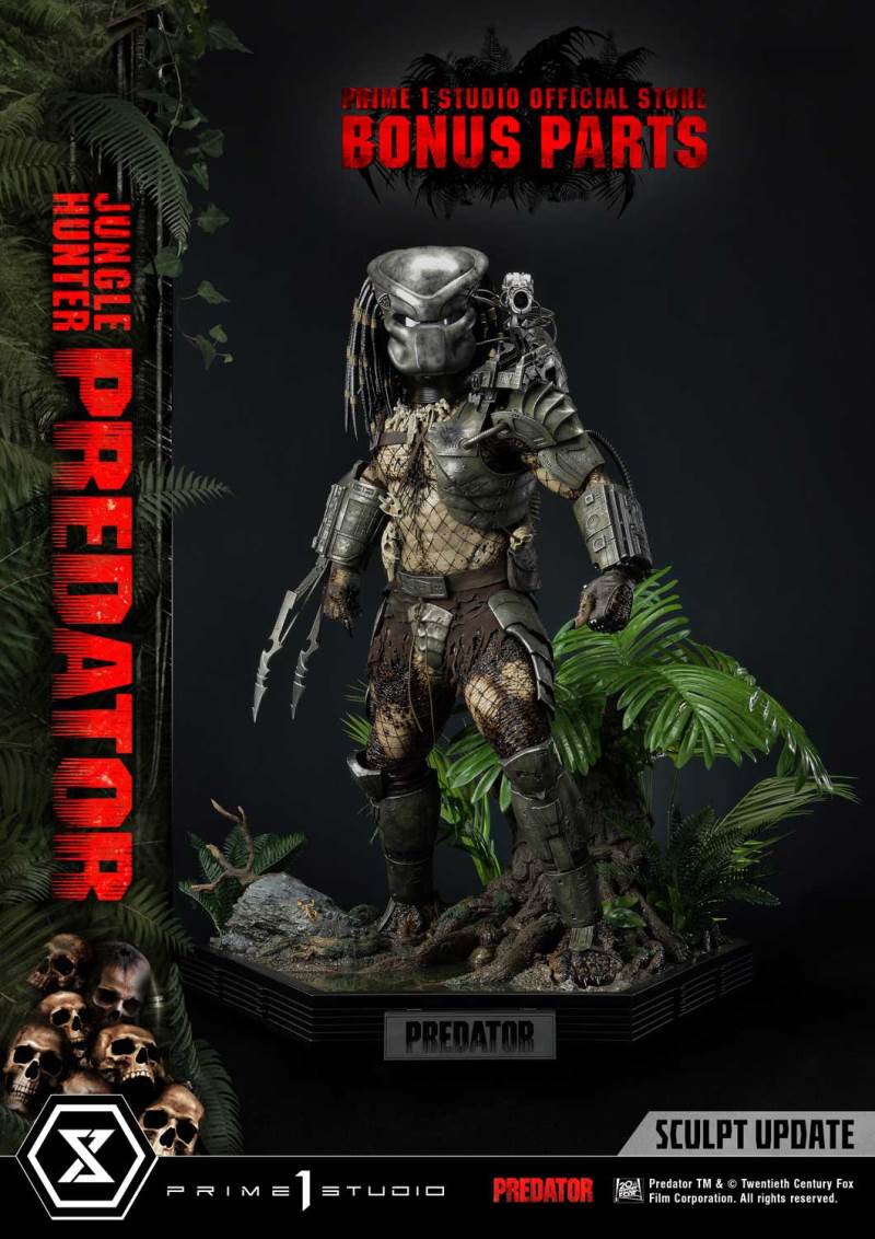 Prime1Studio อัพเดทงานปั้น Jungle Hunter Predator เพิ่มเติม