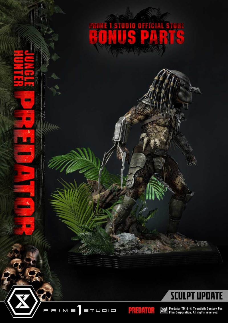Prime1Studio อัพเดทงานปั้น Jungle Hunter Predator เพิ่มเติม