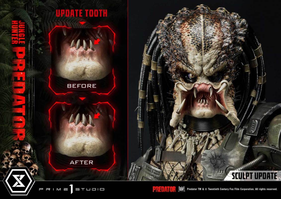 Prime1Studio อัพเดทงานปั้น Jungle Hunter Predator เพิ่มเติม