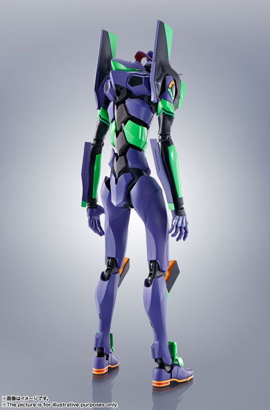Robot Spirits  Evangelion Unit-01 + Spear of Cassius (Renewal Color Edition)