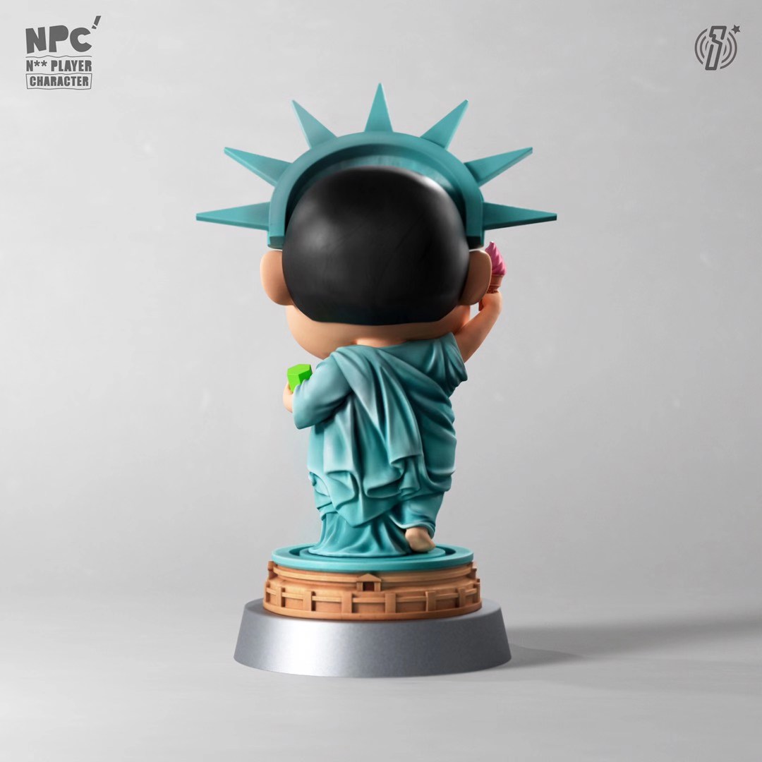 Shinchan Statue of Liberty