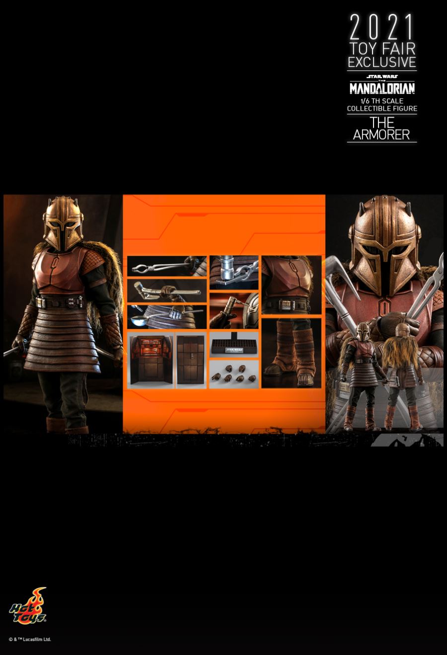 STAR WARS: THE MANDALORIAN - THE ARMORER 1/6