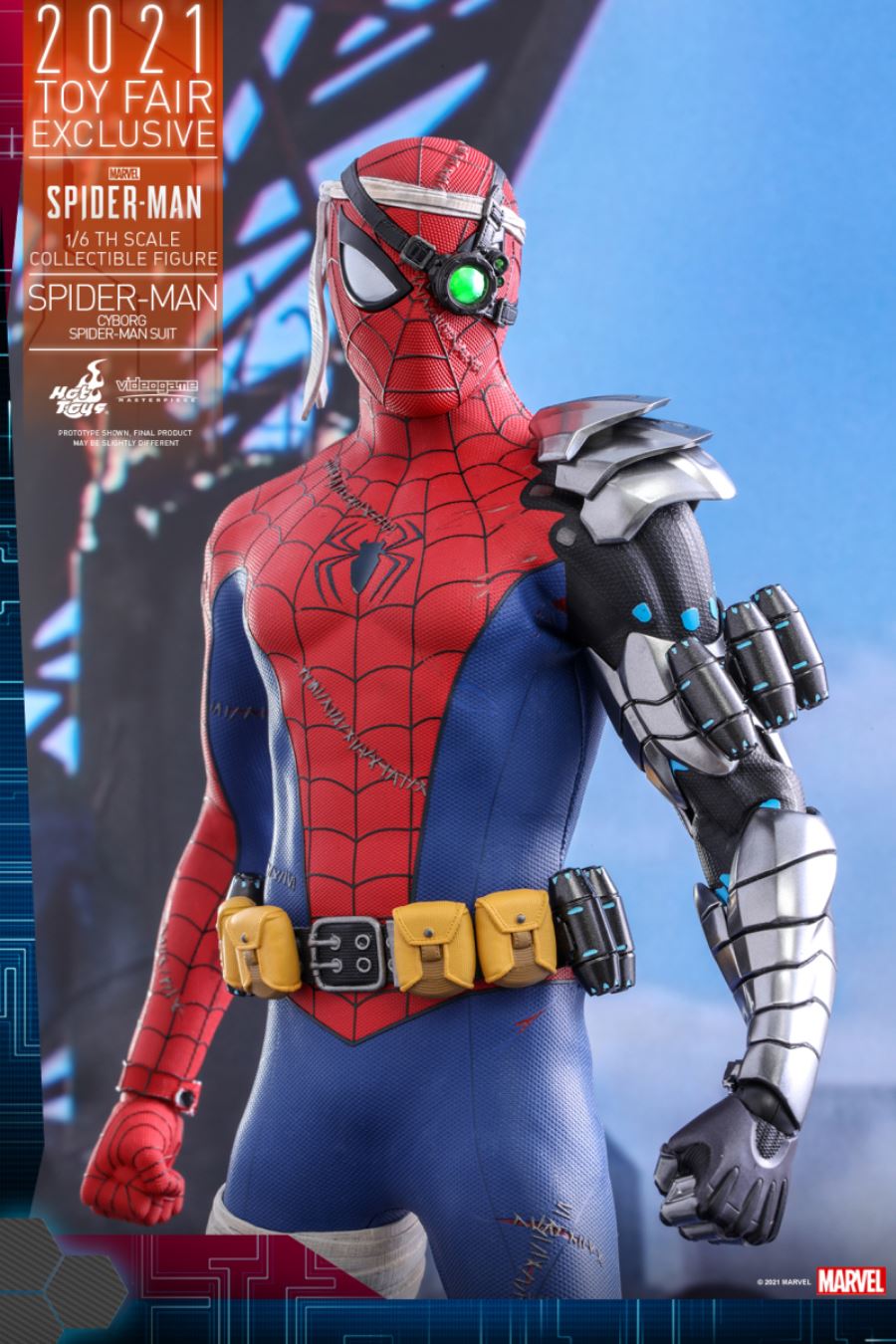 MARVEL'S SPIDER-MAN (CYBORG SPIDER-MAN SUIT) 1/6