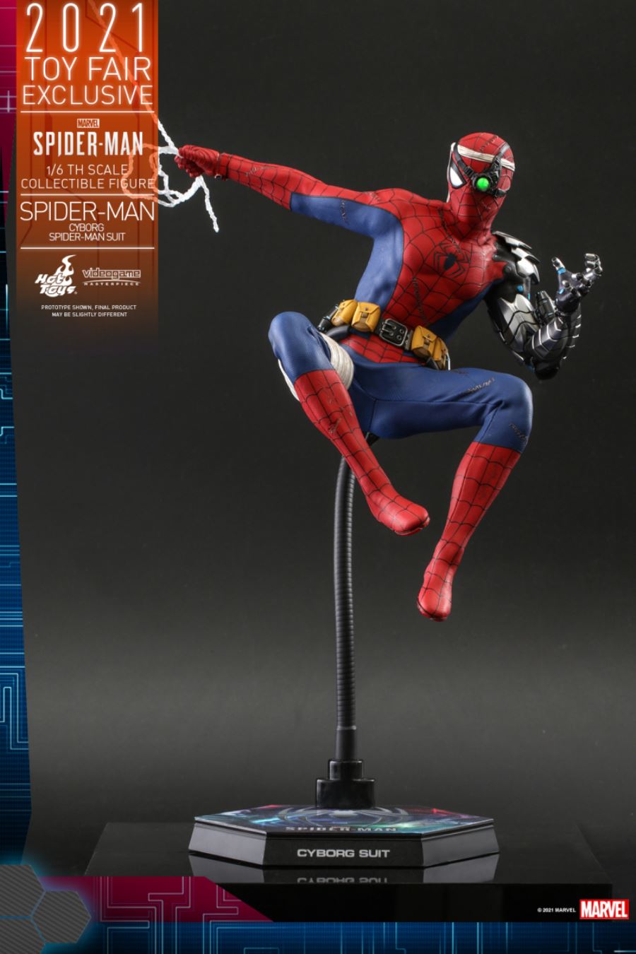 MARVEL'S SPIDER-MAN (CYBORG SPIDER-MAN SUIT) 1/6