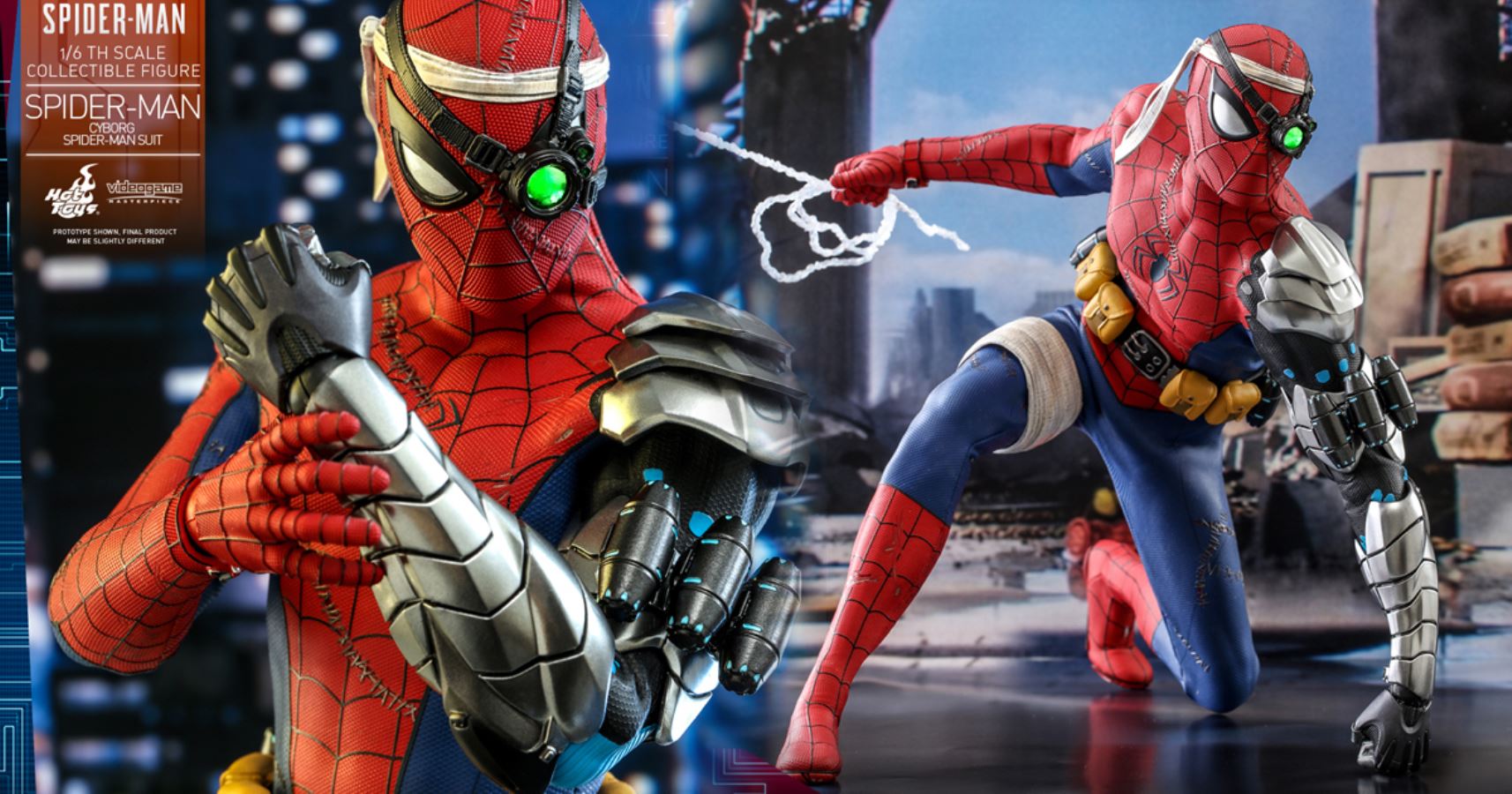 MARVEL'S SPIDER-MAN (CYBORG SPIDER-MAN SUIT) 1/6