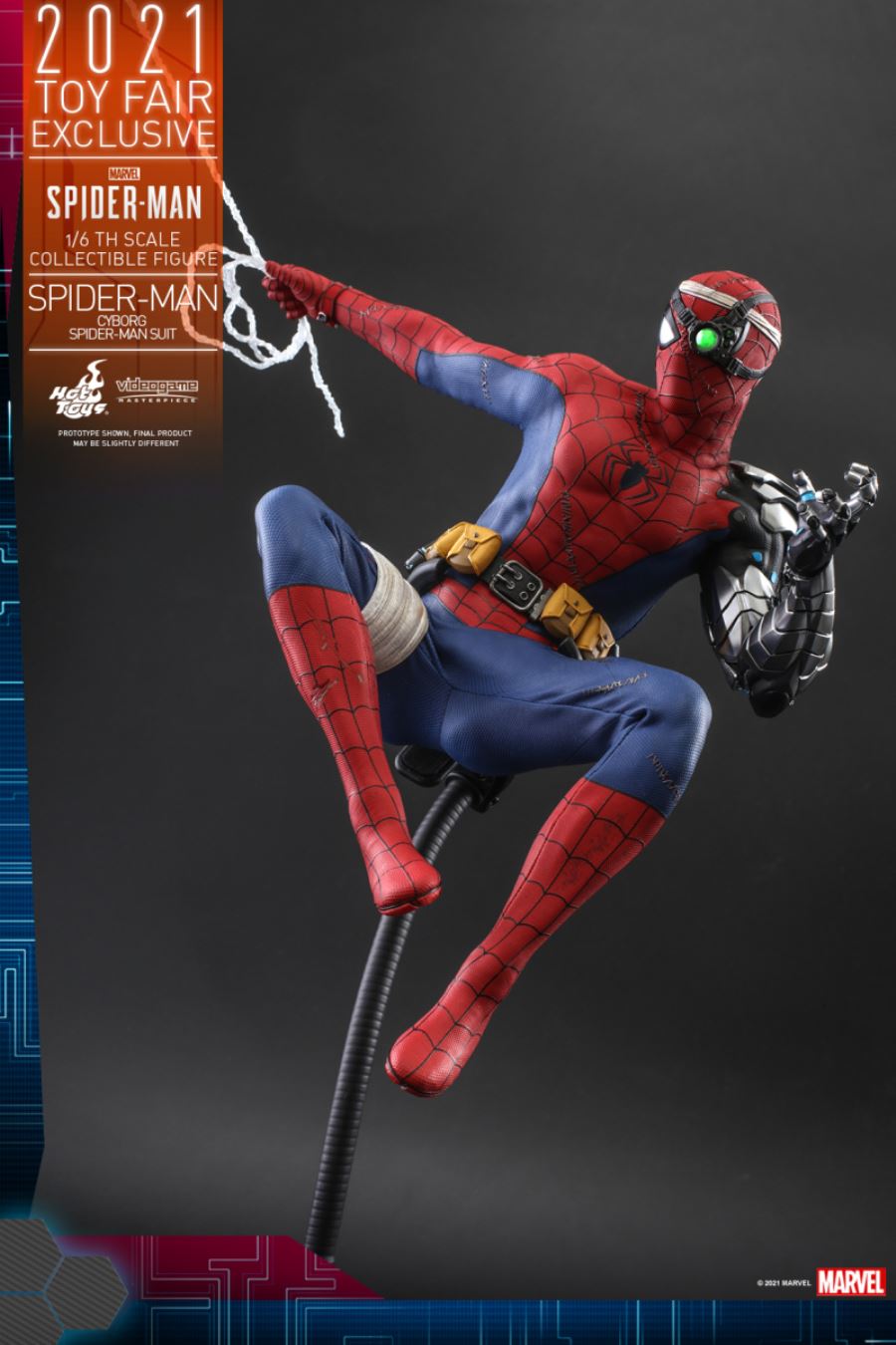 MARVEL'S SPIDER-MAN (CYBORG SPIDER-MAN SUIT) 1/6