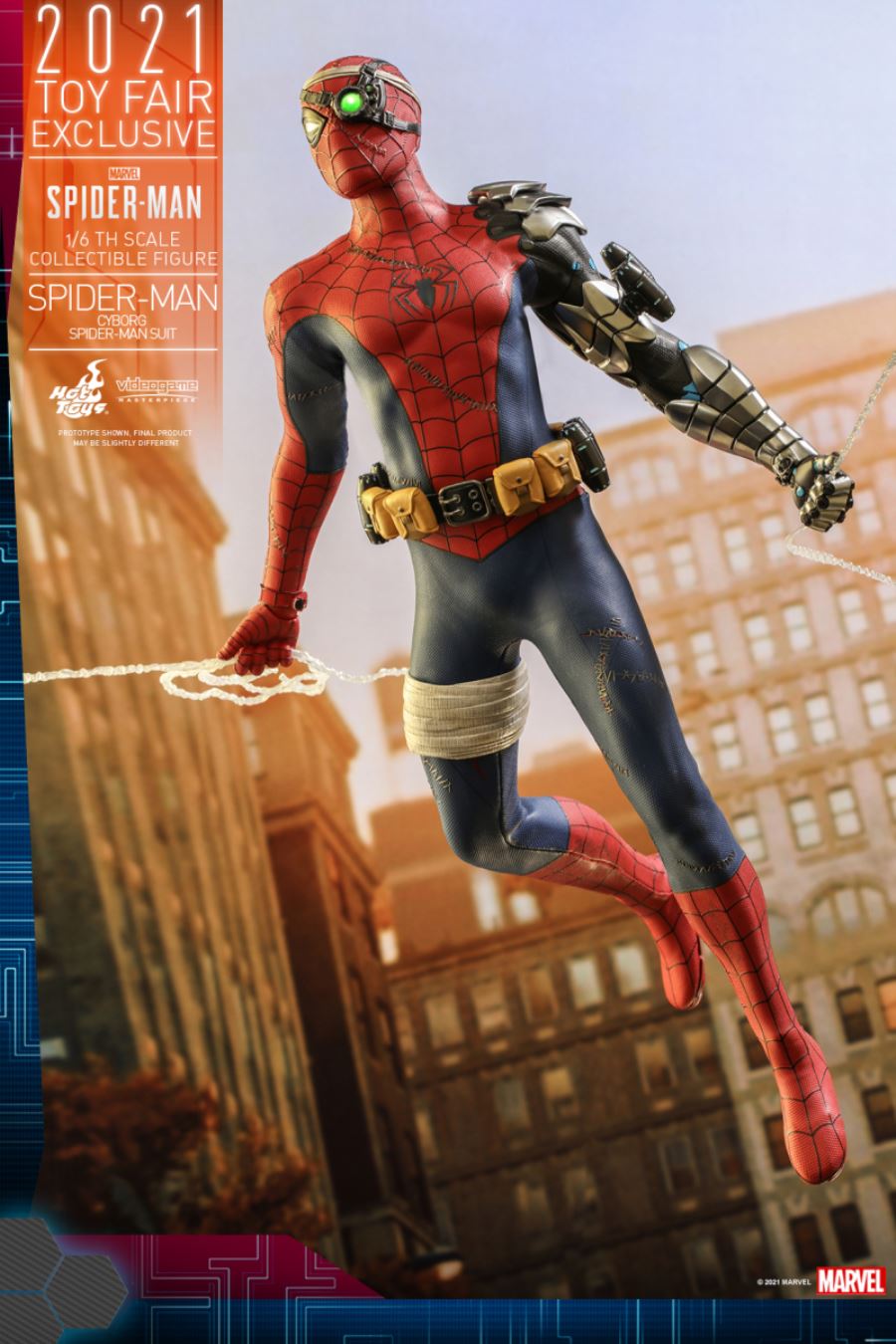 MARVEL'S SPIDER-MAN (CYBORG SPIDER-MAN SUIT) 1/6