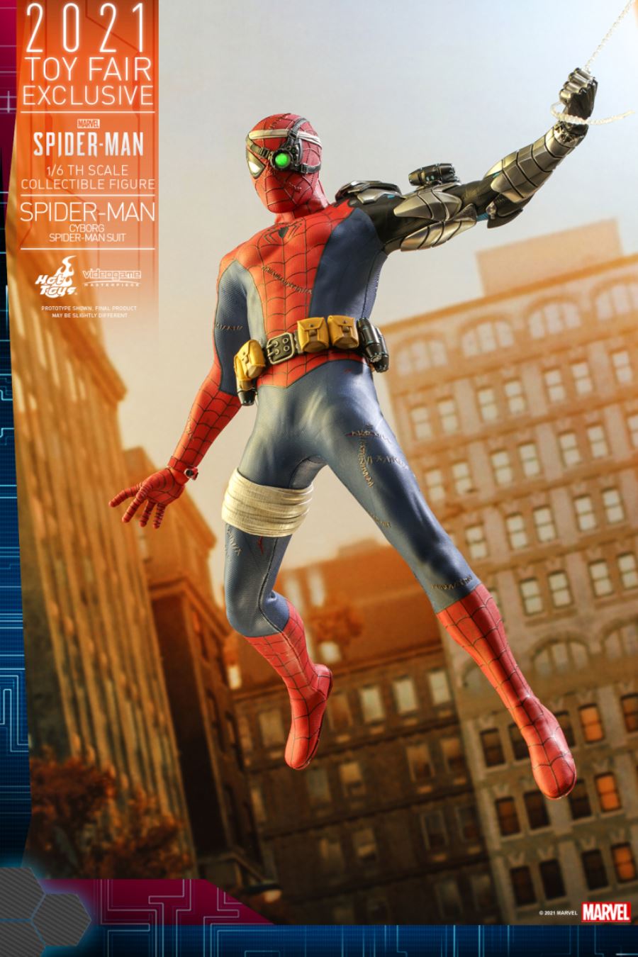 MARVEL'S SPIDER-MAN (CYBORG SPIDER-MAN SUIT) 1/6