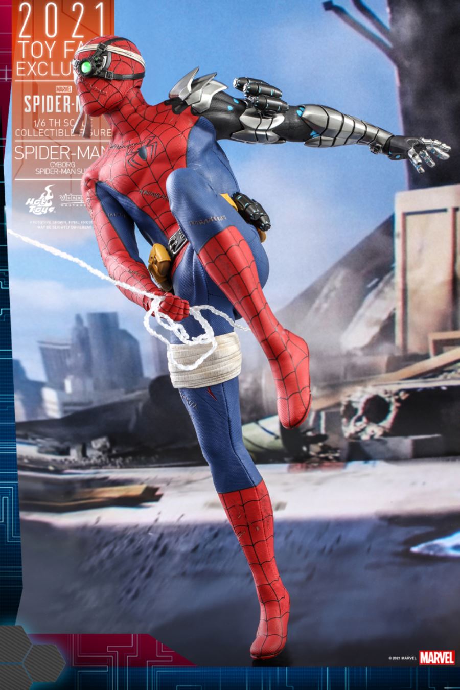 MARVEL'S SPIDER-MAN (CYBORG SPIDER-MAN SUIT) 1/6