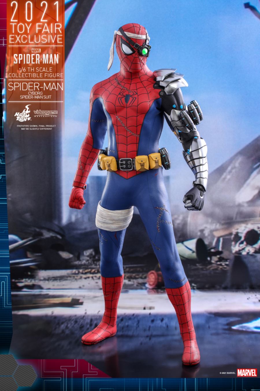 MARVEL'S SPIDER-MAN (CYBORG SPIDER-MAN SUIT) 1/6