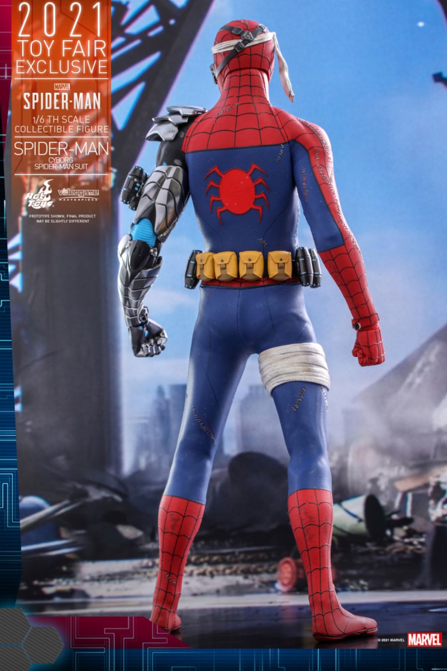 MARVEL'S SPIDER-MAN (CYBORG SPIDER-MAN SUIT) 1/6