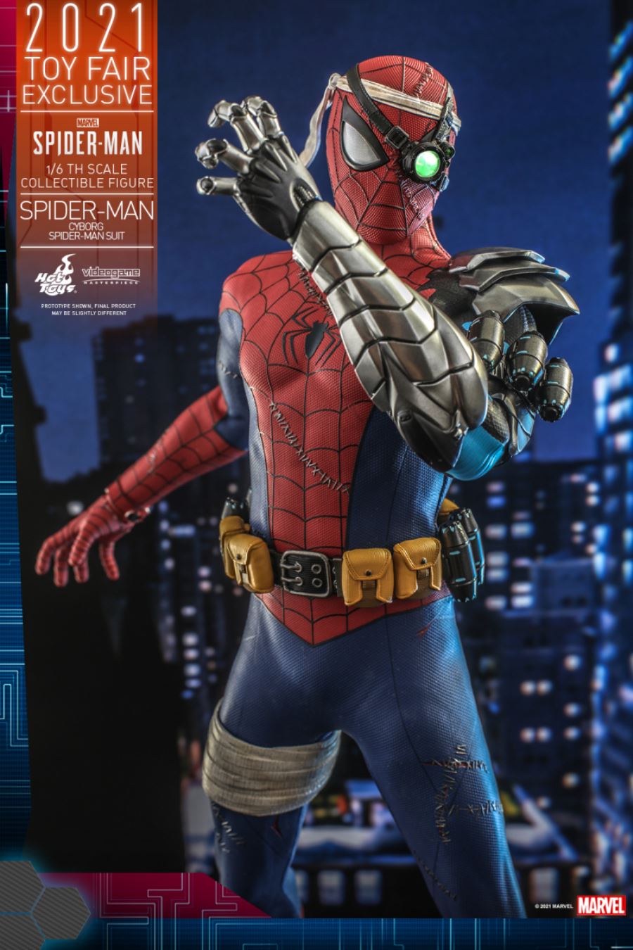 MARVEL'S SPIDER-MAN (CYBORG SPIDER-MAN SUIT) 1/6