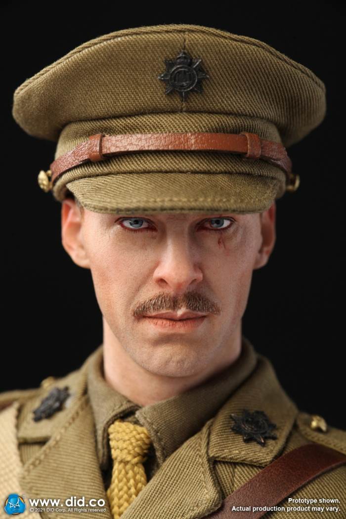 British Colonel in World War I (#B11012) & Combat Table Scene Set (#E60062) 1/6