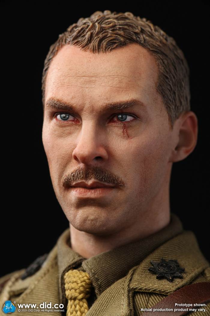 British Colonel in World War I (#B11012) & Combat Table Scene Set (#E60062) 1/6