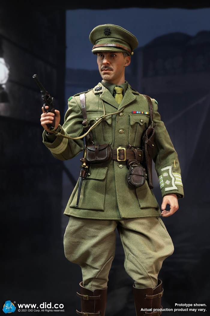 British Colonel in World War I (#B11012) & Combat Table Scene Set (#E60062) 1/6