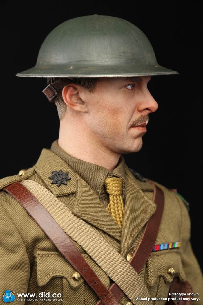 British Colonel in World War I (#B11012) & Combat Table Scene Set (#E60062) 1/6