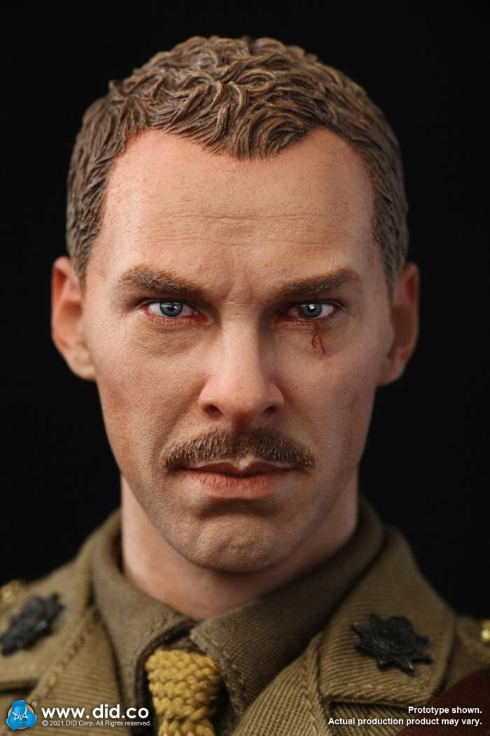 British Colonel in World War I (#B11012) & Combat Table Scene Set (#E60062) 1/6